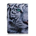 Custodia in pelle con motivo tigre per Galaxy Tab S5E