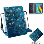 Custodia in pelle con chiusura orizzontale per Galaxy Tab S5e
