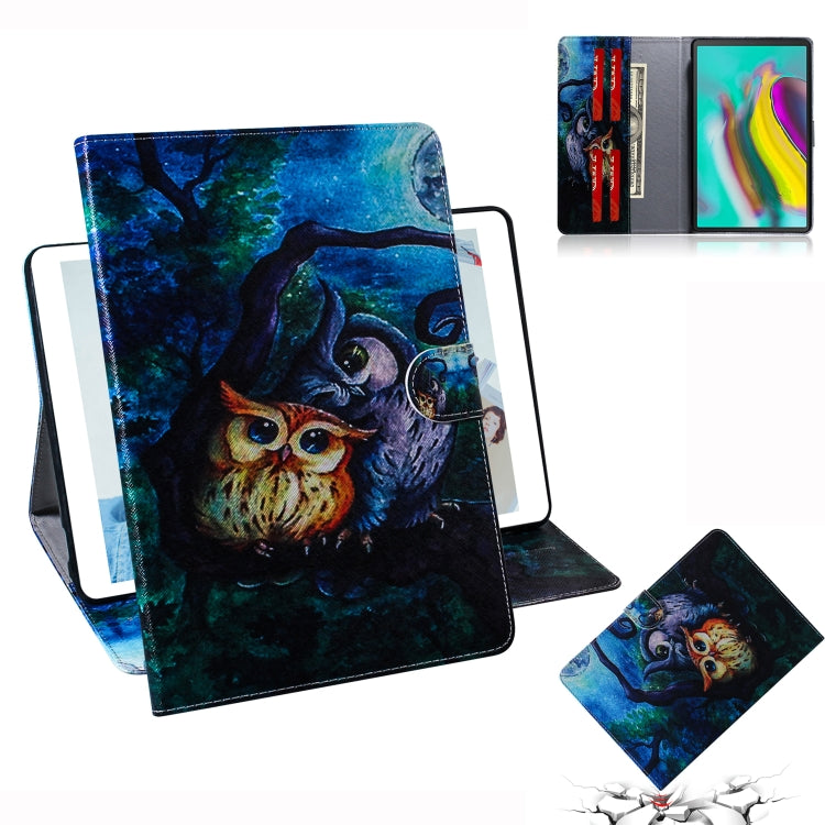Custodia in pelle con chiusura orizzontale per Galaxy Tab S5E