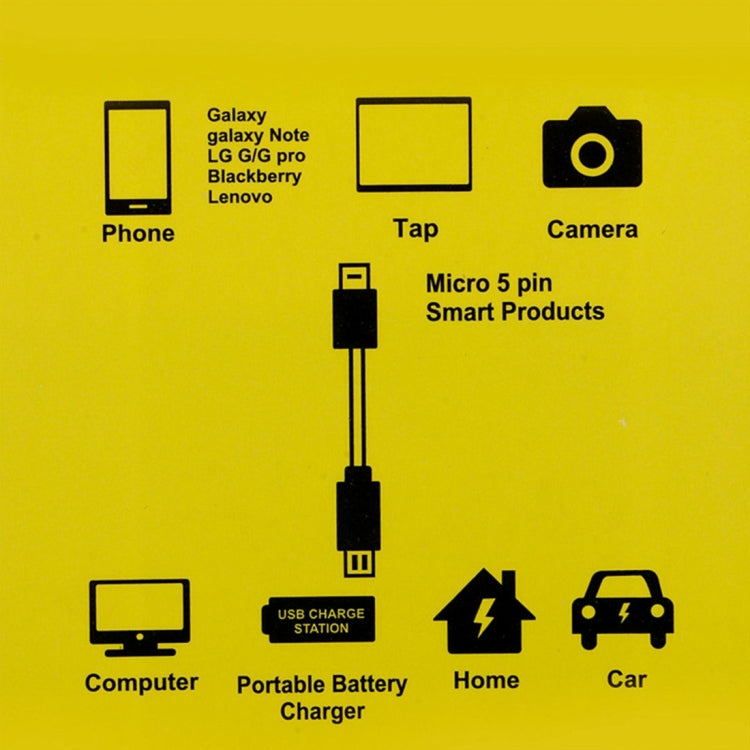 Cavo ricarica dati OTG micro USB a USB-C 24 cm 2A