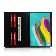 Custodia in pelle con chiusura orizzontale per Galaxy Tab S5e