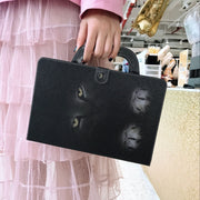 Custodia in pelle con chiusura orizzontale per Galaxy Tab S5e
