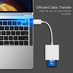 Adattatore USB-C a lettore scheda SD compatibile smartphone