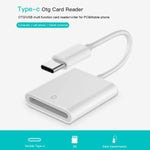 Adattatore USB-C a lettore scheda SD compatibile smartphone