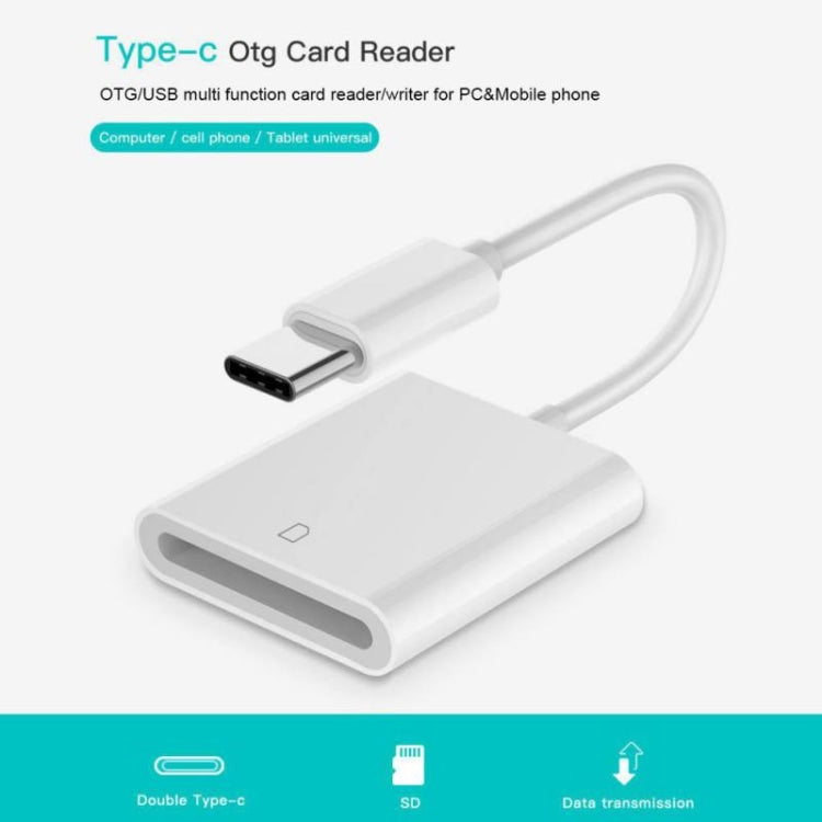 Adattatore USB-C a lettore scheda SD compatibile smartphone