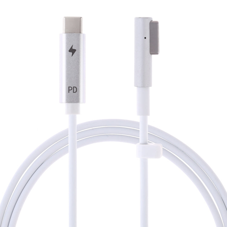 Cavo di ricarica da MagSafe 1 (a forma di L) a USB-C/Type-C PD da 85 W a 5 pin, 85W MagSafe 1