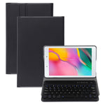 Custodia tablet in pelle ultrasottile staccabile con tastiera magnetica Bluetooth per Galaxy Tab A 8.0 2019 P200 / P205, con supporto