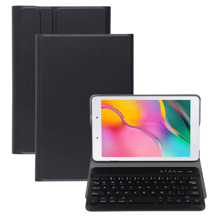 Custodia tablet in pelle ultrasottile staccabile con tastiera magnetica Bluetooth per Galaxy Tab A 8.0 2019 P200 / P205, con supporto