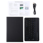 Custodia tablet in pelle ultrasottile staccabile con tastiera magnetica Bluetooth per Galaxy Tab A 8.0 2019 P200 / P205, con supporto