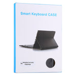 Custodia tablet in pelle ultrasottile staccabile con tastiera magnetica Bluetooth per Galaxy Tab A 8.0 2019 P200 / P205, con supporto