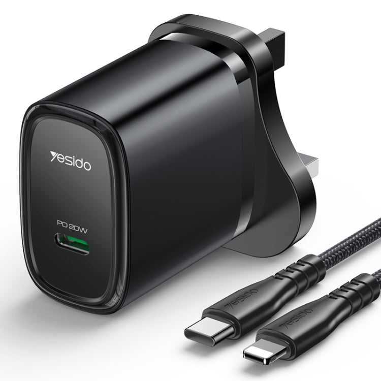 Yesido YC76L Caricatore rapido USB-C 20W con cavo 8 pin