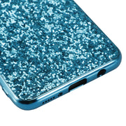 Custodia TPU antiurto con polvere scintillante per Galaxy A50