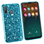 Custodia TPU glitterata per Samsung Galaxy A40