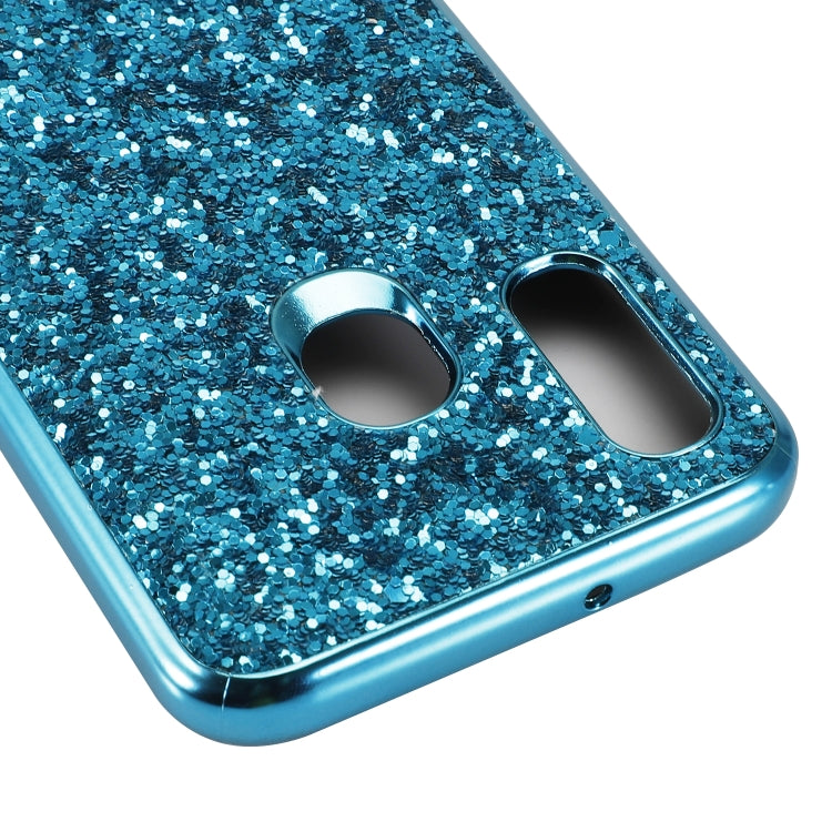 Custodia TPU glitterata per Samsung Galaxy A40