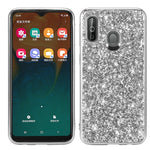 Custodia TPU glitterata per Samsung Galaxy A40
