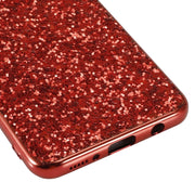 Custodia TPU antiurto con polvere scintillante per Galaxy A30
