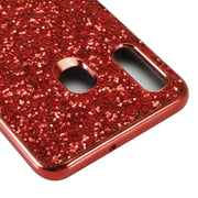 Custodia TPU antiurto con polvere scintillante per Galaxy A30
