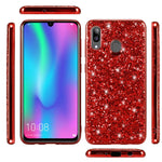 Custodia TPU con polvere scintillante per Galaxy A30