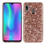 Custodia TPU con polvere scintillante per Galaxy A30