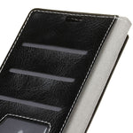 Custodia portafoglio in pelle per Samsung Galaxy S10e