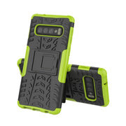 Custodia antiurto TPU e PC con stand per Galaxy S10