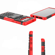 Custodia antiurto TPU e PC con stand per Galaxy S10