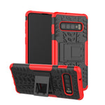 Custodia antiurto TPU e PC con stand per Galaxy S10