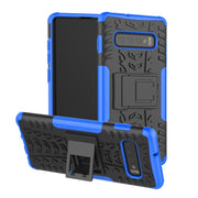 Custodia antiurto TPU+PC con stand per Galaxy S10+