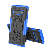 Custodia antiurto TPU+PC con stand per Galaxy S10+