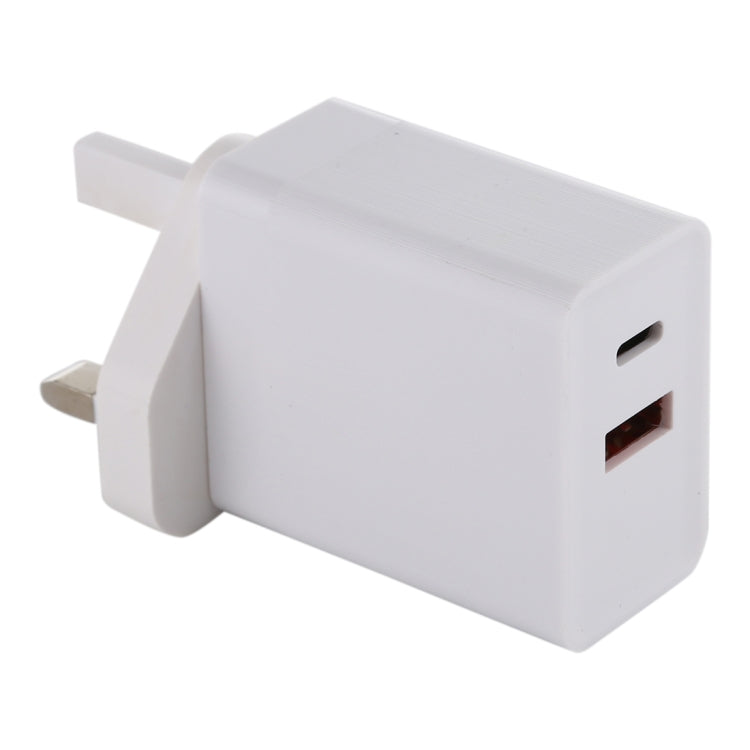 Spina UK per caricabatterie rapido 24W PD + QC3.0