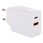 Spina europea per caricabatterie rapido 24W PD QC3.0
