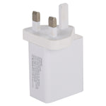 Spina UK per caricabatterie rapido 24W PD + QC3.0