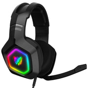 Cuffie cablate per giochi per computer ONIKUMA K10 con luce LED RGB, K10