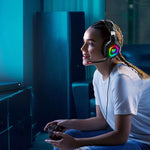 Cuffie cablate per giochi per computer ONIKUMA K10 con luce LED RGB, K10