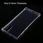 Custodia TPU trasparente per Samsung Galaxy Note10