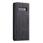Custodia portafoglio in pelle per Samsung Galaxy S10