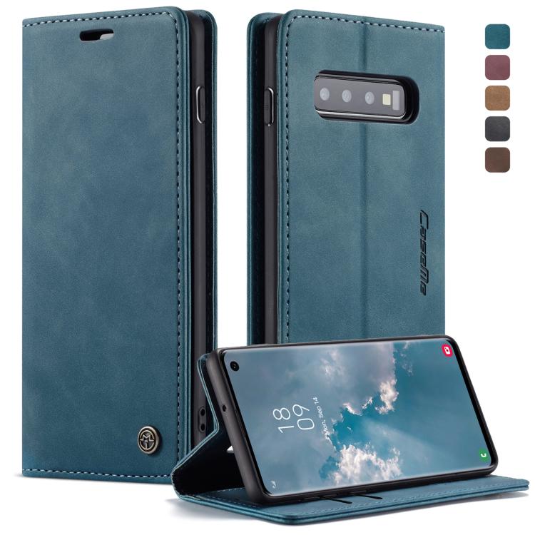 Custodia portafoglio in pelle per Samsung Galaxy S10