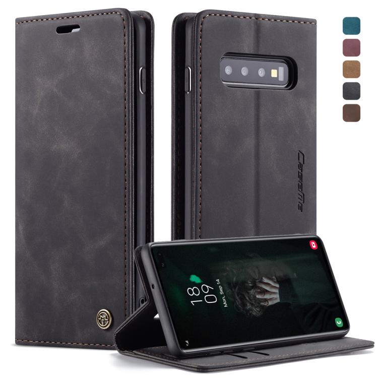 Custodia portafoglio in pelle per Galaxy S10 Plus