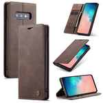 Custodia portafoglio in pelle per Samsung Galaxy S10e