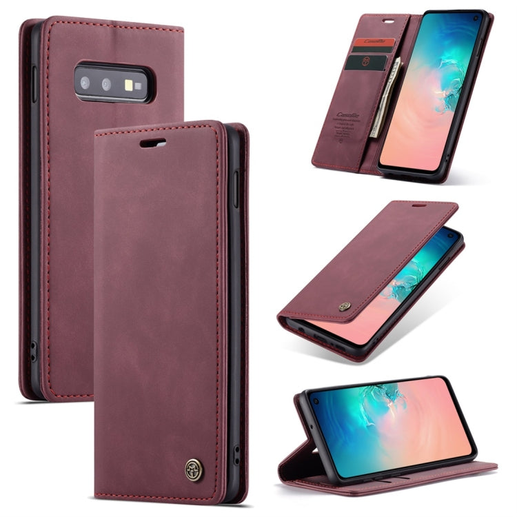 Custodia portafoglio in pelle per Samsung Galaxy S10e