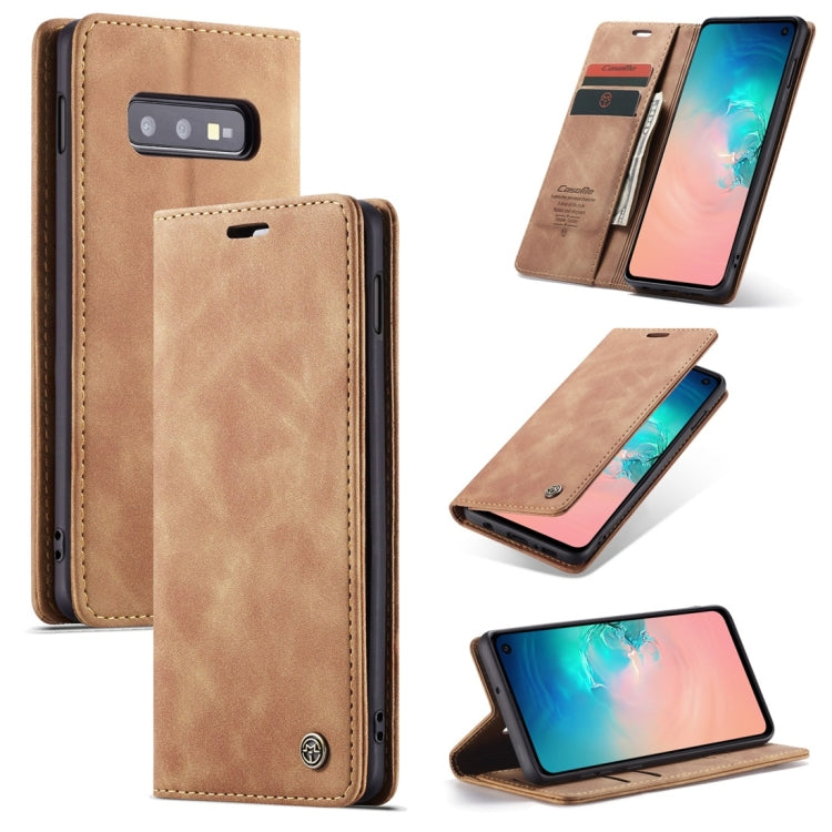 Custodia portafoglio in pelle per Samsung Galaxy S10e