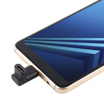 Adattatore USB-C a gomito femmina-maschio 8x6x1.5cm