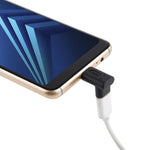 Adattatore USB-C a gomito femmina-maschio 8x6x1.5cm