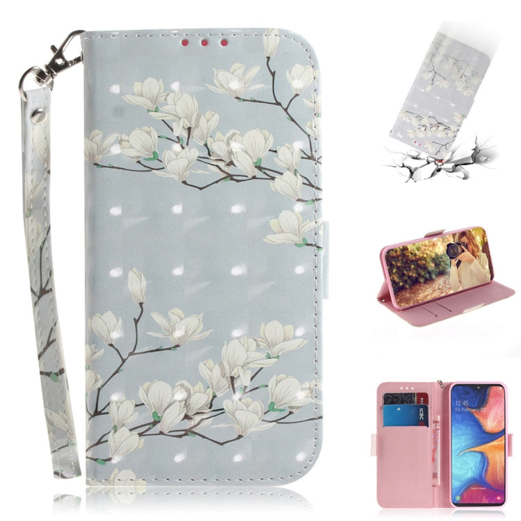 Custodia portafoglio in pelle Magnolia per Galaxy A20e