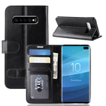 Custodia portafoglio in pelle per Samsung Galaxy S10+