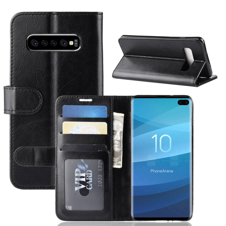 Custodia portafoglio in pelle per Samsung Galaxy S10+