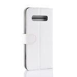 Custodia portafoglio in pelle per Samsung Galaxy S10+