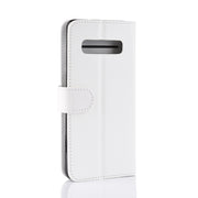 Custodia portafoglio in pelle per Samsung Galaxy S10+