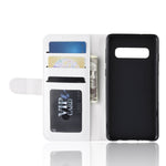 Custodia portafoglio in pelle per Samsung Galaxy S10+