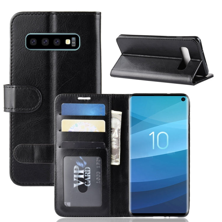 Custodia portafoglio in pelle per Samsung Galaxy S10